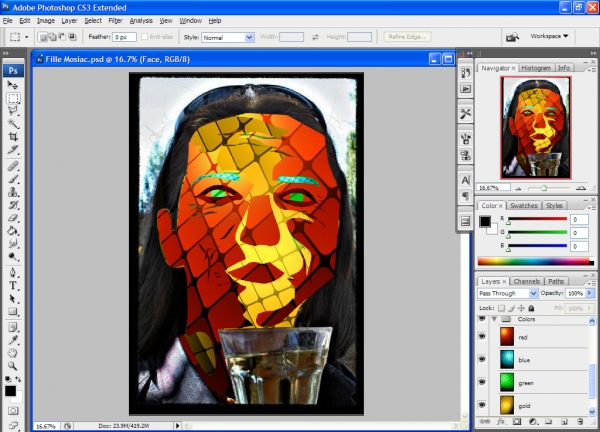 Creation of Mosiac??? I Guess...: Step 6
